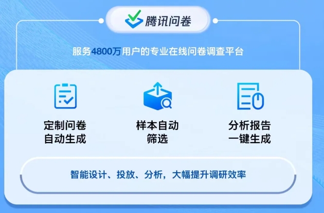 Tencent Questionnaire launches AI function and has been connected to ...